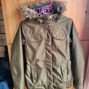 Firefly Women's Olive Green Britney Ski & Snowboard Jacket Size XS